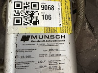 5x kunststof-extrusie lasmachine, munsch, mek-18 - afbeelding 2 van  2