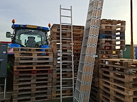 5x ladder, layher , 1054.012., zilver - afbeelding 1 van  8
