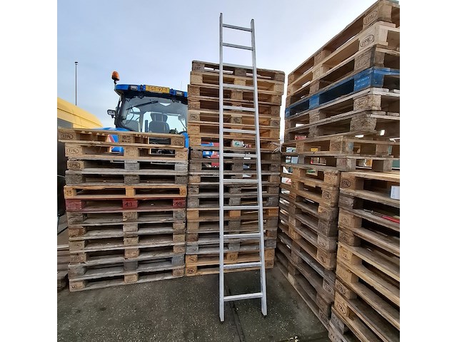 5x ladder, layher , 1054.012., zilver - afbeelding 2 van  8
