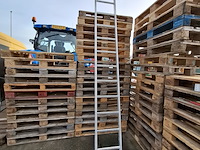 5x ladder, layher , 1054.012., zilver - afbeelding 2 van  8