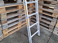 5x ladder, layher , 1054.012., zilver - afbeelding 4 van  8