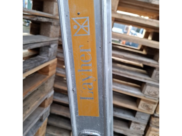 5x ladder, layher , 1054.012., zilver - afbeelding 5 van  8