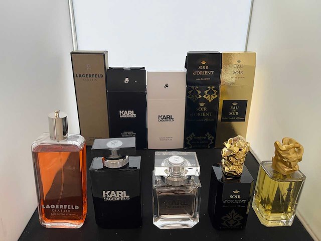 5x lagerfeld en sisley parfum - afbeelding 2 van  2