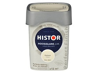 5x lak hoogglans, histor, perfect finish, ral 9001 (crème wit), 750 ml - afbeelding 2 van  2