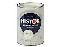 5x lak zijdeglans histor, perfect finish, leliewit, 1.25l - afbeelding 2 van  2