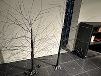 5x led kerstboom, zwart - afbeelding 3 van  3
