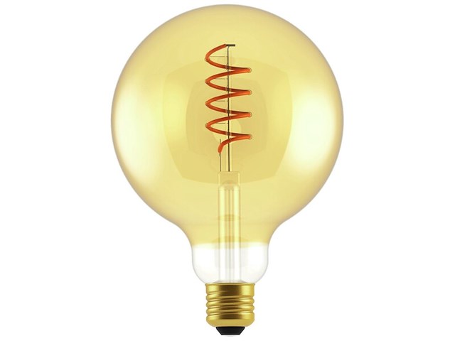 5x led lamp 5w e27 gp lighting, spiralflame g125 - afbeelding 2 van  2