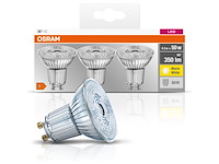 5x led spot gu10 osram, warm wit, 4.3w 2700k - afbeelding 1 van  3