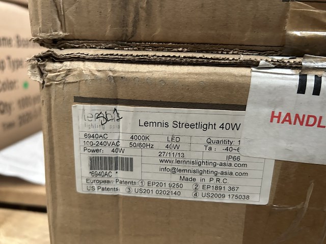 5x led straatlantaarn, lemnis lighting - afbeelding 5 van  5