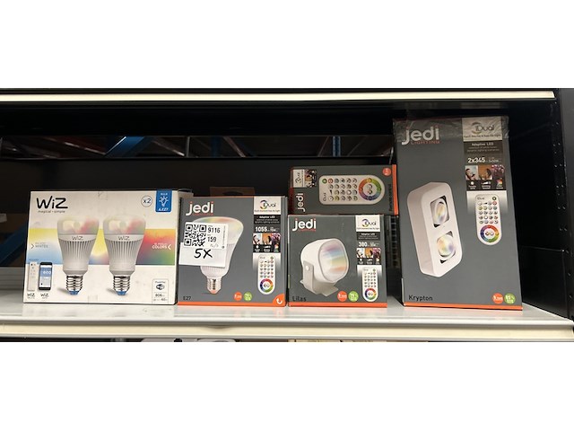 5x led-verlichting en slimme lampen jedi lighting, wiz - afbeelding 1 van  3