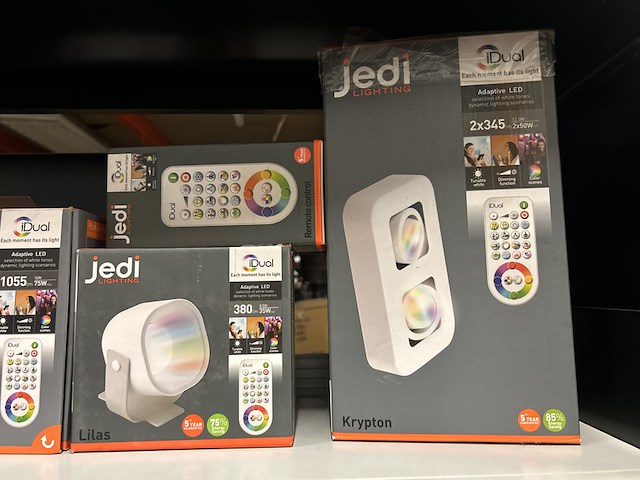 5x led-verlichting en slimme lampen jedi lighting, wiz - afbeelding 2 van  3