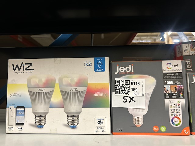 5x led-verlichting en slimme lampen jedi lighting, wiz - afbeelding 3 van  3