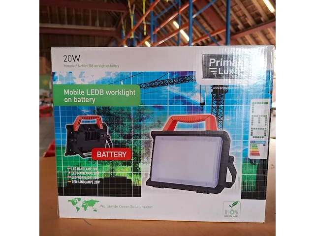 5x led werklicht primae lux, 2x 20w, 3x 25w - afbeelding 2 van  5