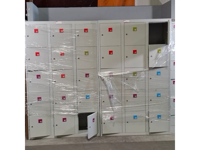 5x lockerkast - afbeelding 7 van  8