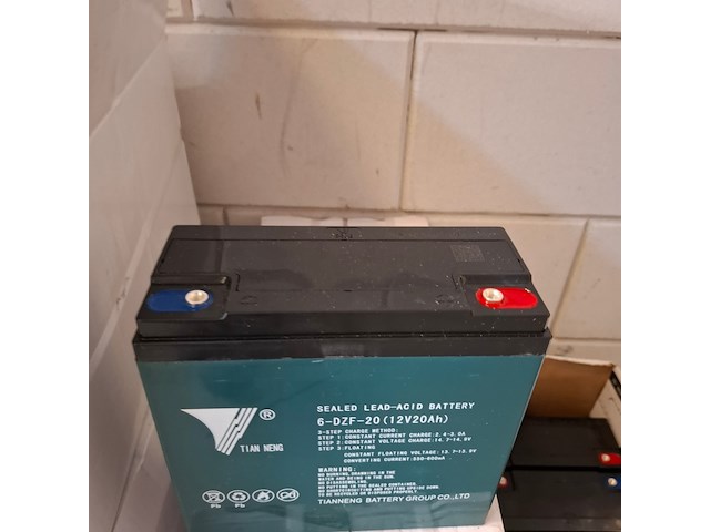 5x lood-zuur accu 12v20ah 6-dzf-20 - afbeelding 3 van  4