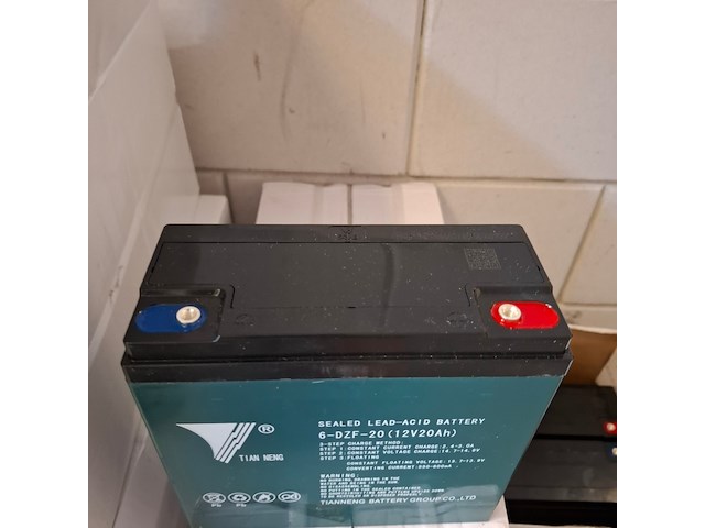 5x lood-zuur accu 12v20ah 6-dzf-20 - afbeelding 3 van  4