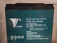 5x lood-zuur accu 12v20ah 6-dzf-20
