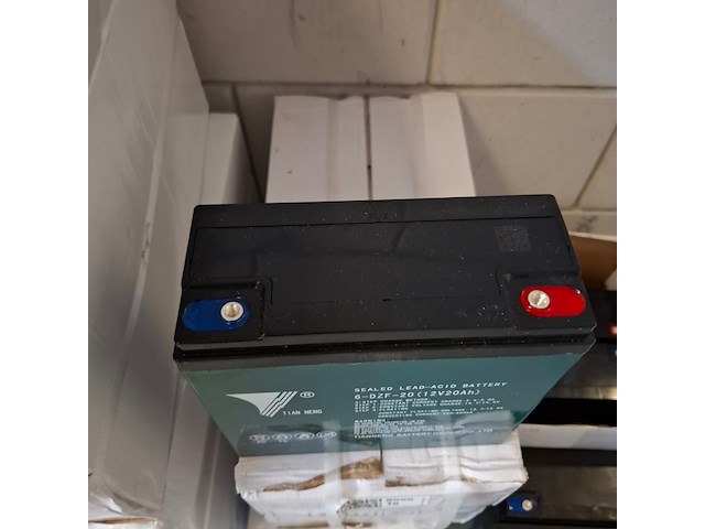5x lood-zuur accu 12v20ah 6-dzf-20 - afbeelding 3 van  4