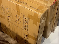 5x loungeset paco, bellisia, zwart/lichtgrijs/houtkleurig - afbeelding 3 van  3