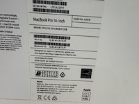 5x macbook pro doos apple, a2779 en a2918 - afbeelding 8 van  11