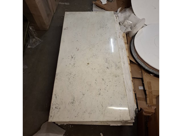 5x marmeren eetkamertafel - afbeelding 2 van  4