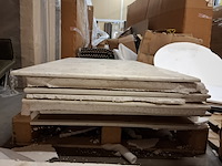 5x marmeren eetkamertafel - afbeelding 3 van  4