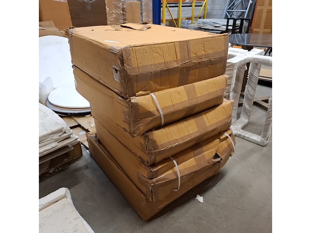 5x marmeren eetkamertafel - afbeelding 4 van  4