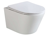 5x mawialux turbo flush inbouw wandcloset met closetzitting - glans wit - afbeelding 1 van  8