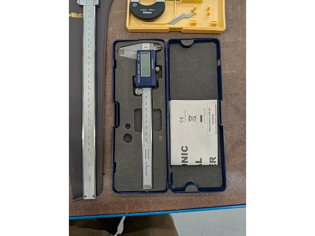 5x meetinstrument o.a. mitutoyo - afbeelding 6 van  8