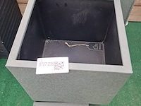 5x metalen bloembak, ts collection - afbeelding 7 van  9