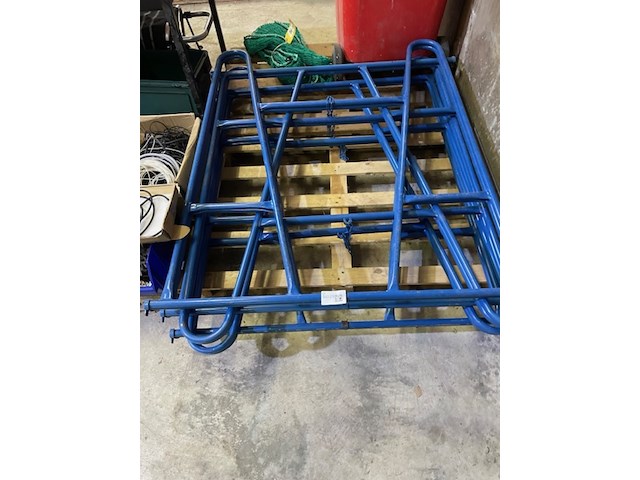 5x metalen klapschragen aic - afbeelding 1 van  2