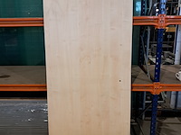 5x meubel hout /-plaat , licht grijs en ahorn - afbeelding 3 van  4