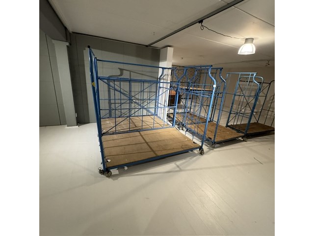 5x meubeltransport kar aarnoudse, blauw - afbeelding 2 van  5