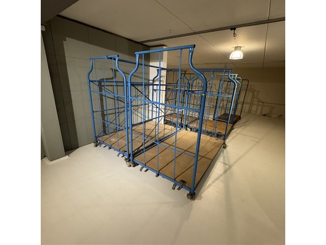 5x meubeltransport kar aarnoudse, blauw - afbeelding 3 van  5