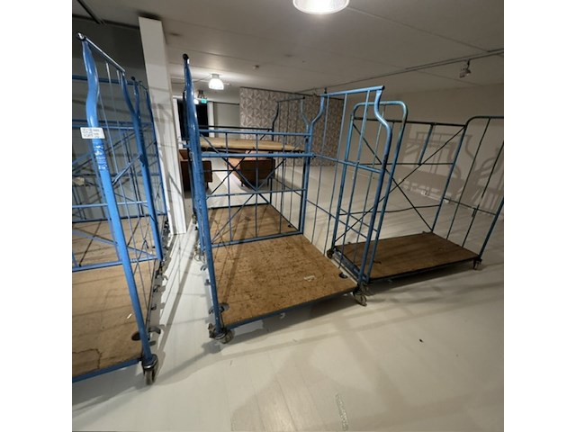 5x meubeltransport kar aarnoudse, blauw - afbeelding 4 van  5