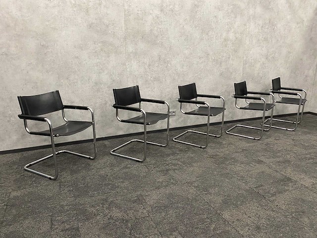 5x mg5 centro studi - vintage stoel - afbeelding 3 van  11