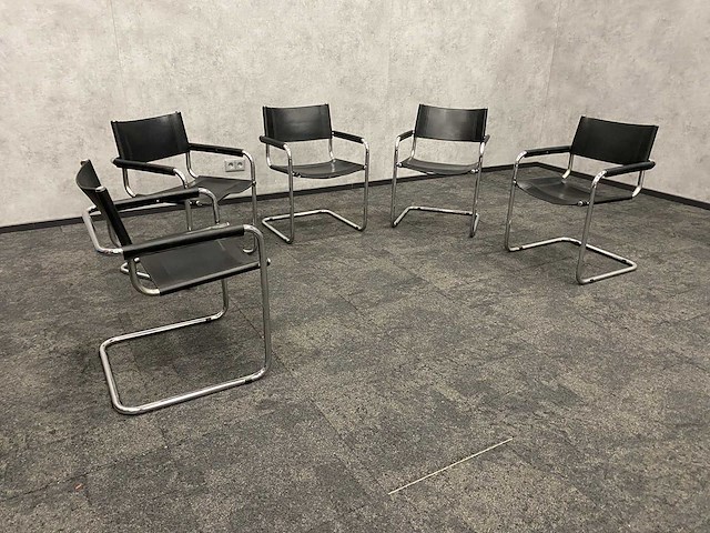 5x mg5 centro studi - vintage stoel - afbeelding 7 van  11