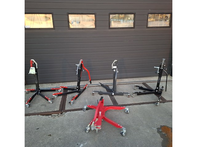 5x middenbok lift motorfiets, constands - afbeelding 1 van  9