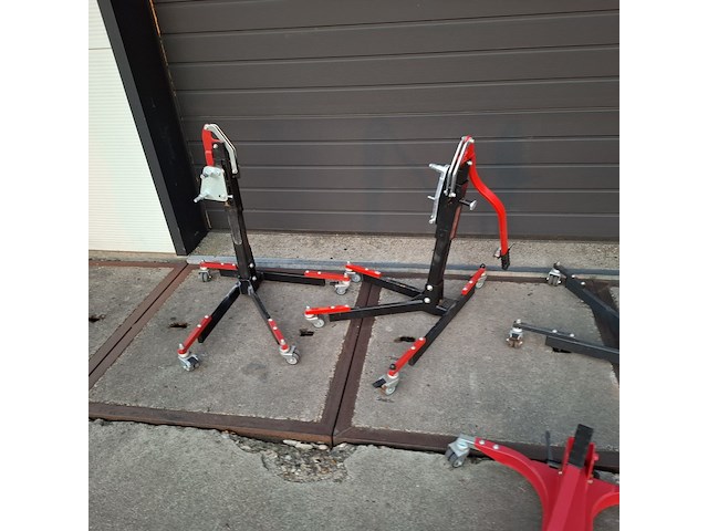 5x middenbok lift motorfiets, constands - afbeelding 4 van  9