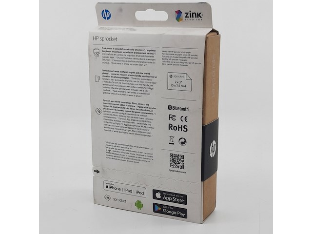 5x mobiele fotoprinter, hp, sprocket rmn: hpisp - afbeelding 3 van  3