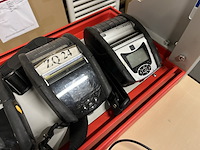 5x mobiele labelprinter, 7x accu, 1x acculader zebra, w.o. zq620 plus - afbeelding 4 van  6