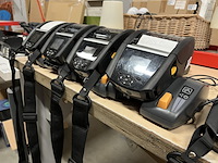 5x mobiele labelprinter, 7x accu, 1x acculader zebra, zq620 plus - afbeelding 7 van  7