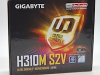 5x moederbord, gigabyte, h310m-s2v intel lga 1151 ddr4 - afbeelding 1 van  11
