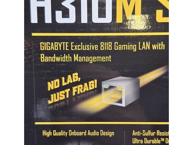 5x moederbord, gigabyte, h310m-s2v intel lga 1151 ddr4 - afbeelding 10 van  11