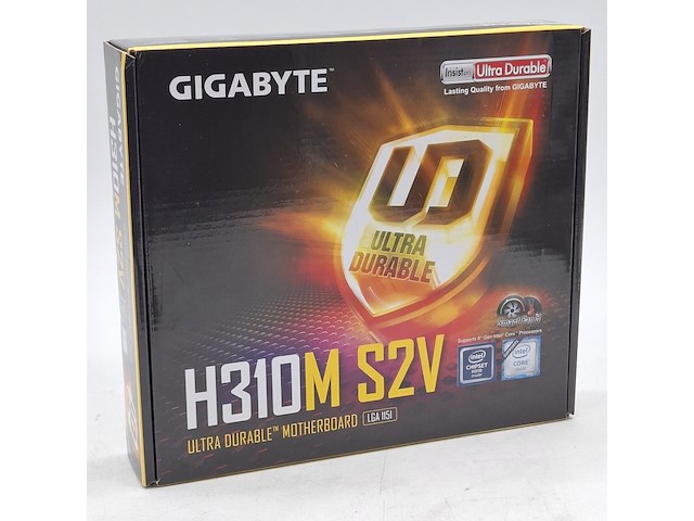 5x moederbord, gigabyte, h310m-s2v intel lga 1151 ddr4 - afbeelding 1 van  9