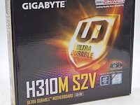 5x moederbord, gigabyte, h310m-s2v intel lga 1151 ddr4 - afbeelding 1 van  9