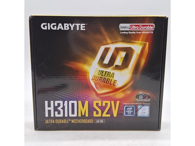 5x moederbord, gigabyte, h310m-s2v intel lga 1151 ddr4 - afbeelding 2 van  9