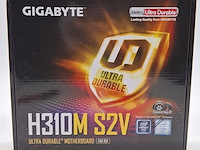 5x moederbord, gigabyte, h310m-s2v intel lga 1151 ddr4 - afbeelding 2 van  9