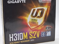 5x moederbord, gigabyte, h310m-s2v intel lga 1151 ddr4 - afbeelding 1 van  10