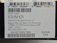 5x moederbord, gigabyte, h310m-s2v intel lga 1151 ddr4 - afbeelding 5 van  10